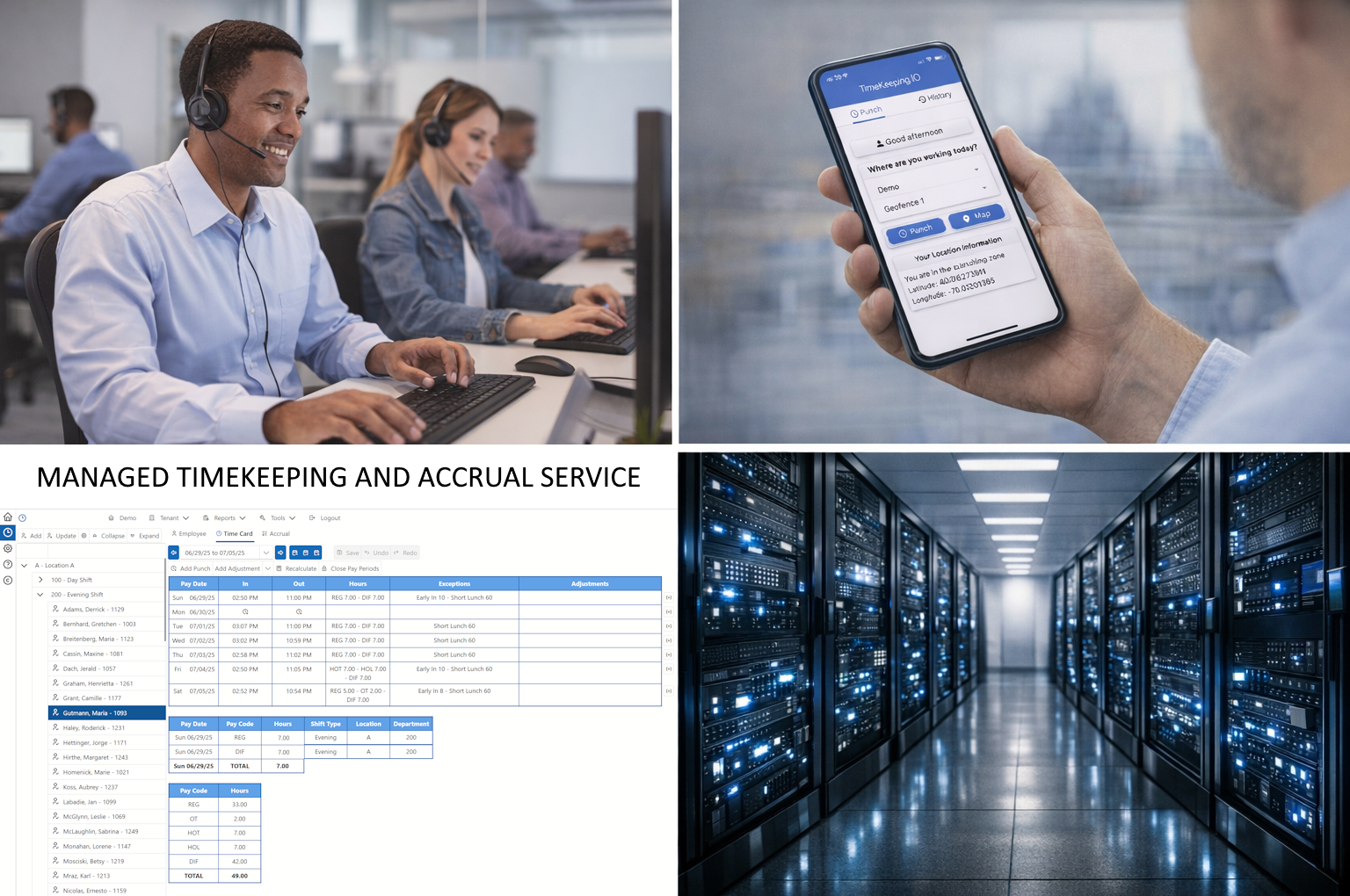 MANAGED TIMEKEEPING AND ACCRUAL SERVICE